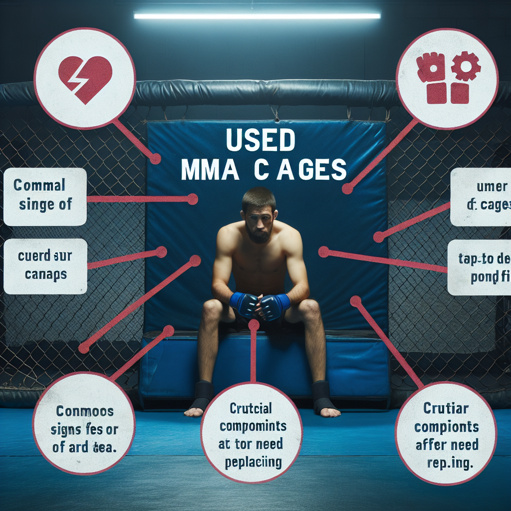 Cages MMA d'occasion : les pièges à éviter