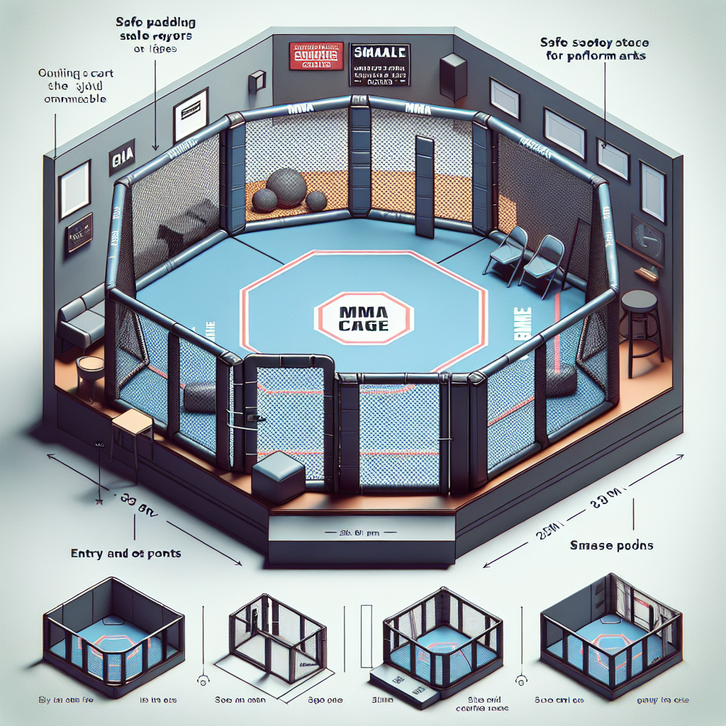 Cages MMA pour petites salles : guide pratique