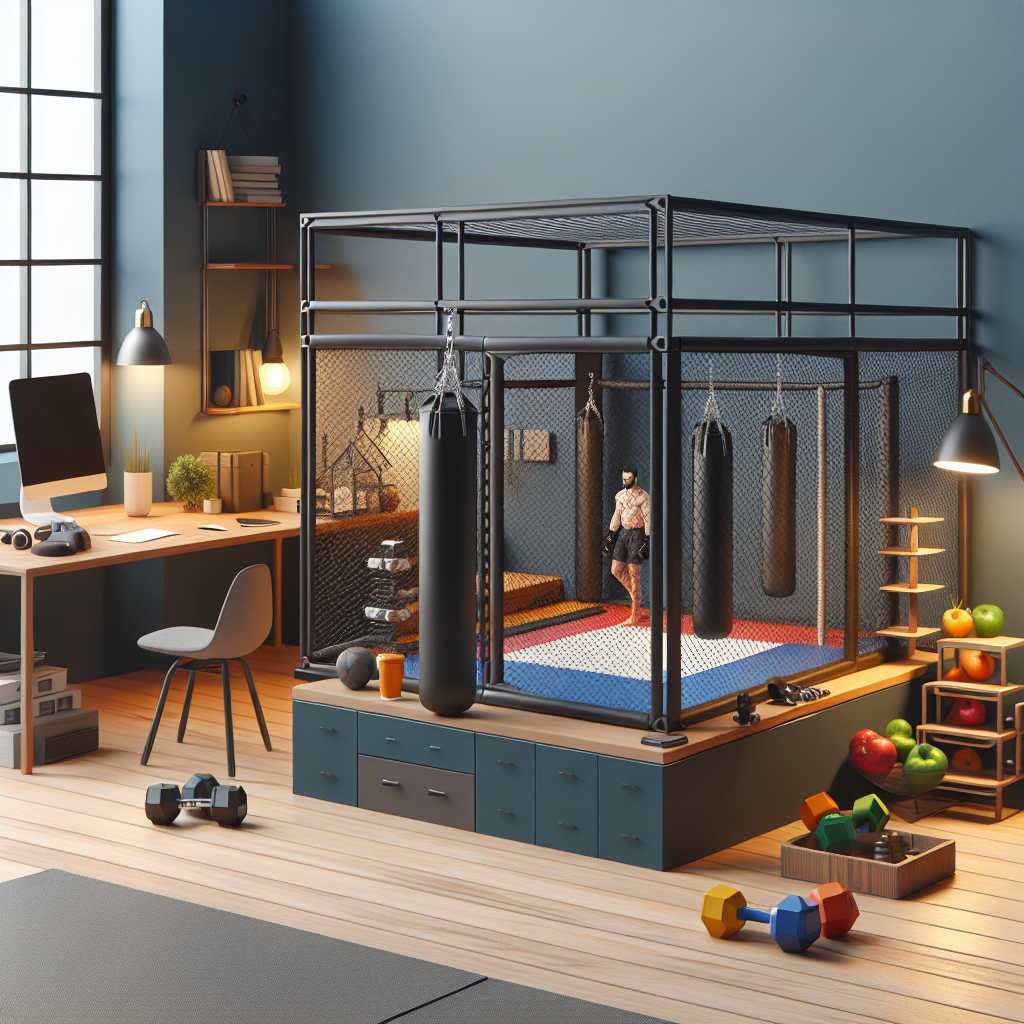 Conseils pour maximiser l’espace avec une cage MMA compacte