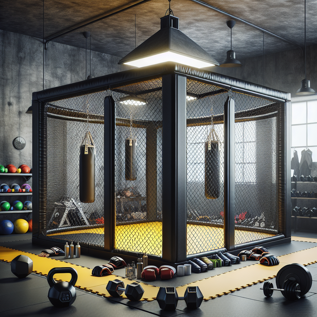 Conseils pour maximiser l’espace avec une cage MMA compacte