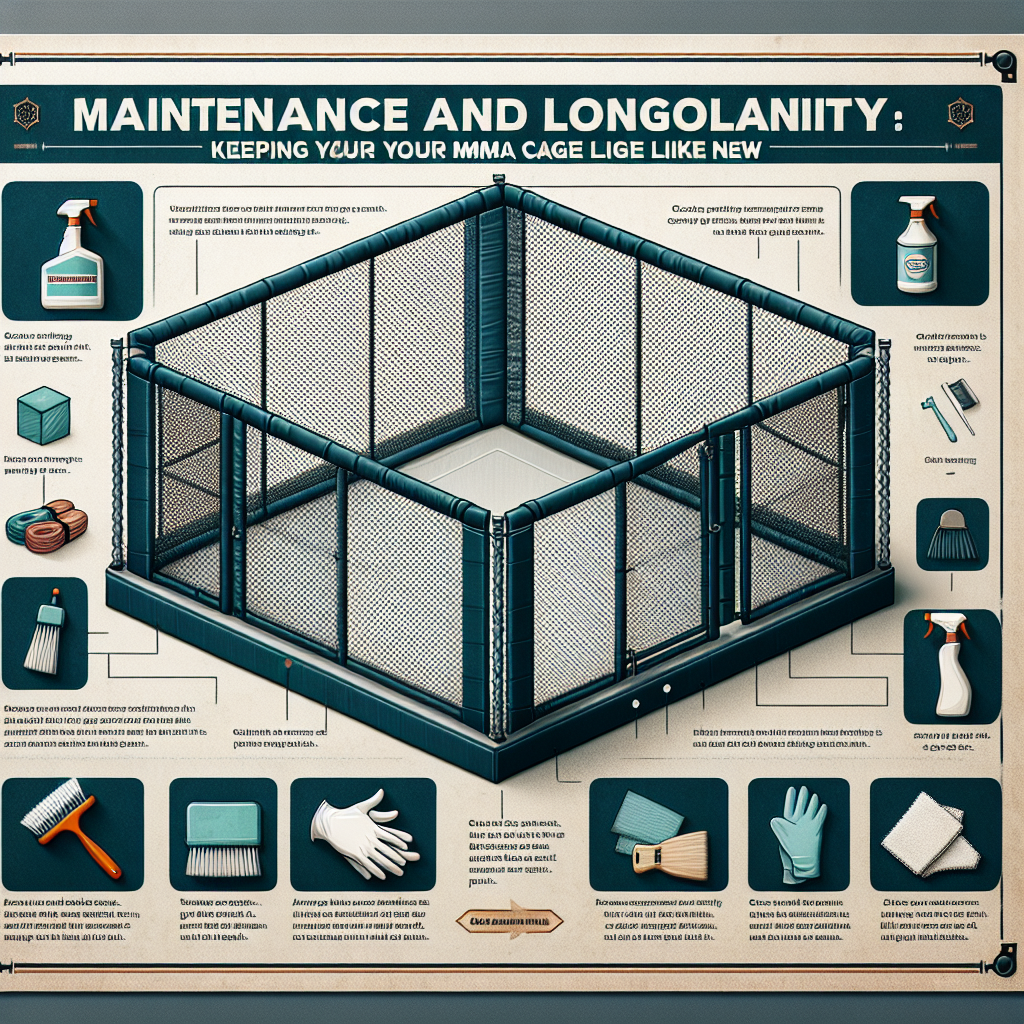 Entretien et durabilité : garder votre cage MMA comme neuve