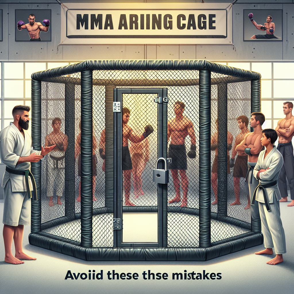 Évitez ces erreurs lors de l’achat de votre cage MMA