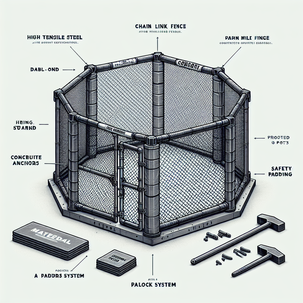 Le guide des matériaux pour une cage MMA solide