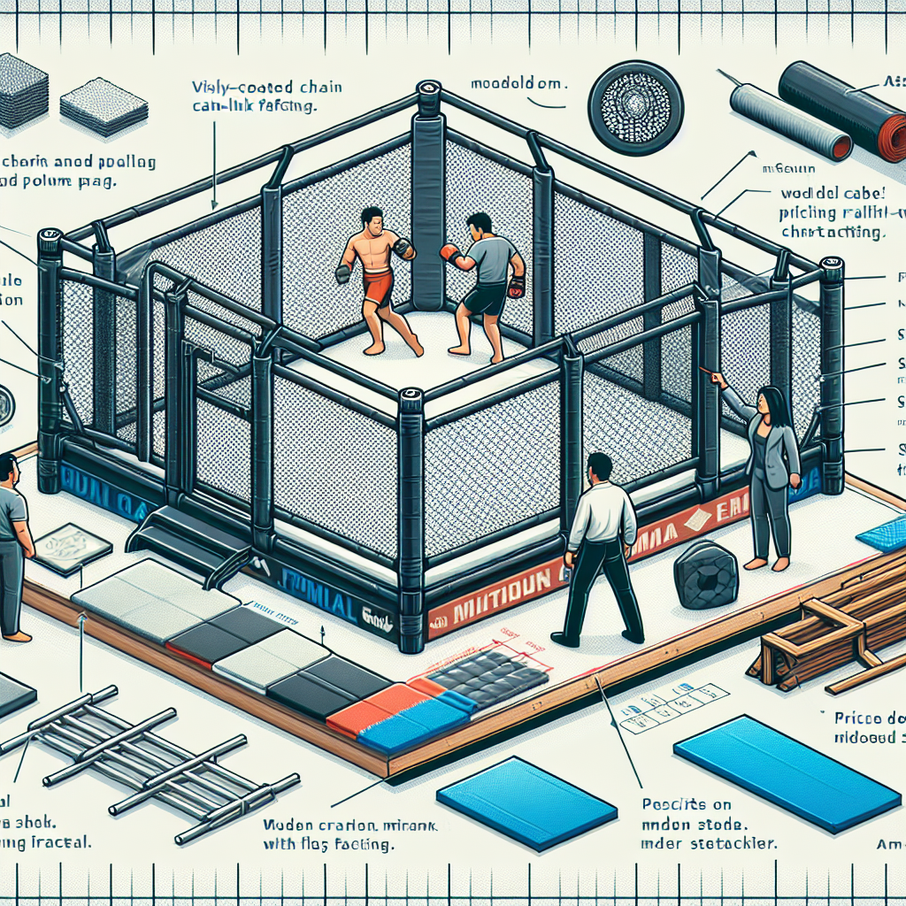 Le guide des matériaux pour une cage MMA solide
