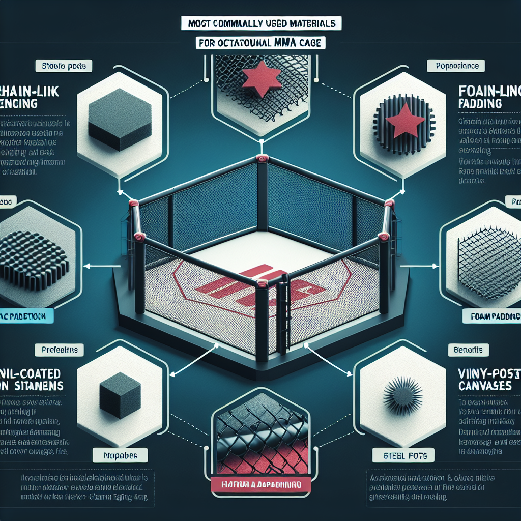 Les matériaux les plus utilisés pour les cages MMA octogonales et leurs avantages