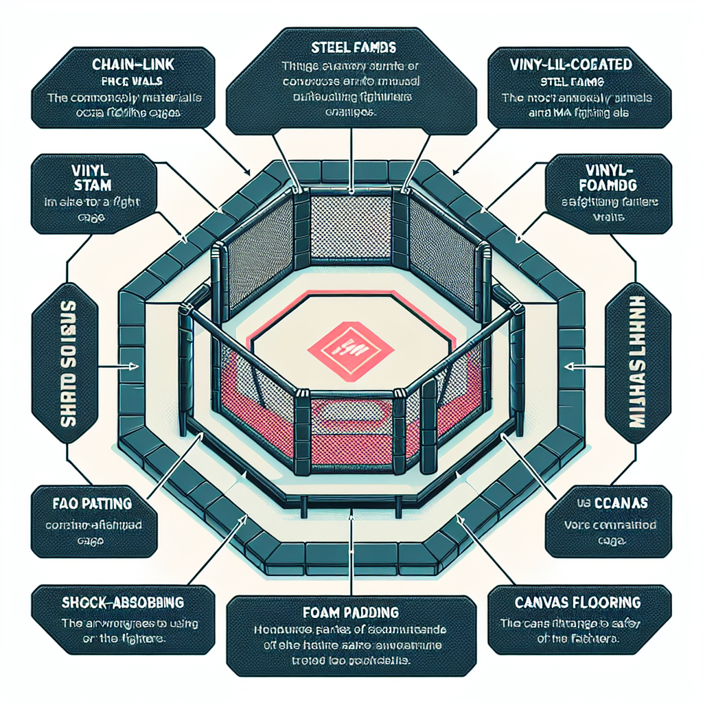 Les matériaux les plus utilisés pour les cages MMA octogonales et leurs avantages