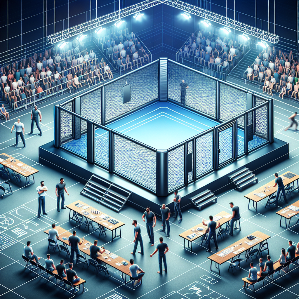 Les meilleures cages MMA adaptées aux événements locaux
