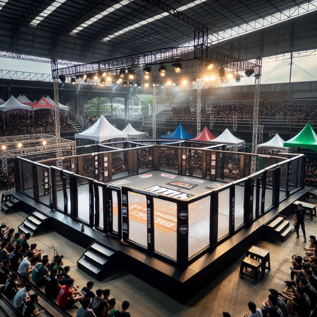 Les meilleures cages MMA adaptées aux événements locaux