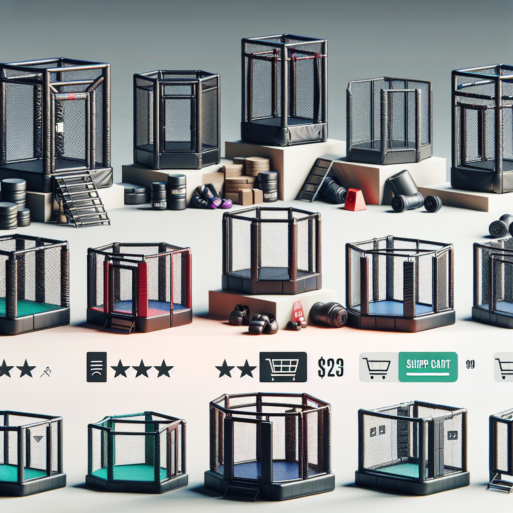Les meilleures offres en ligne pour des cages MMA fiables