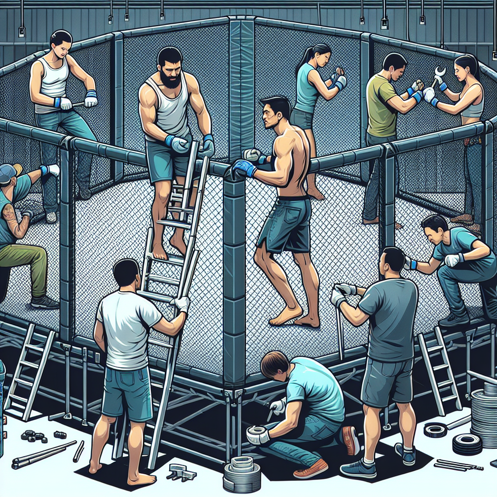 Sécurité avant tout : bien installer votre cage MMA