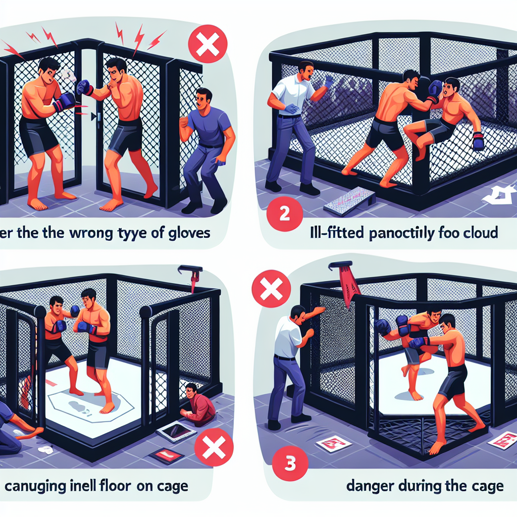 top 5 des erreurs courantes avec une cage MMA