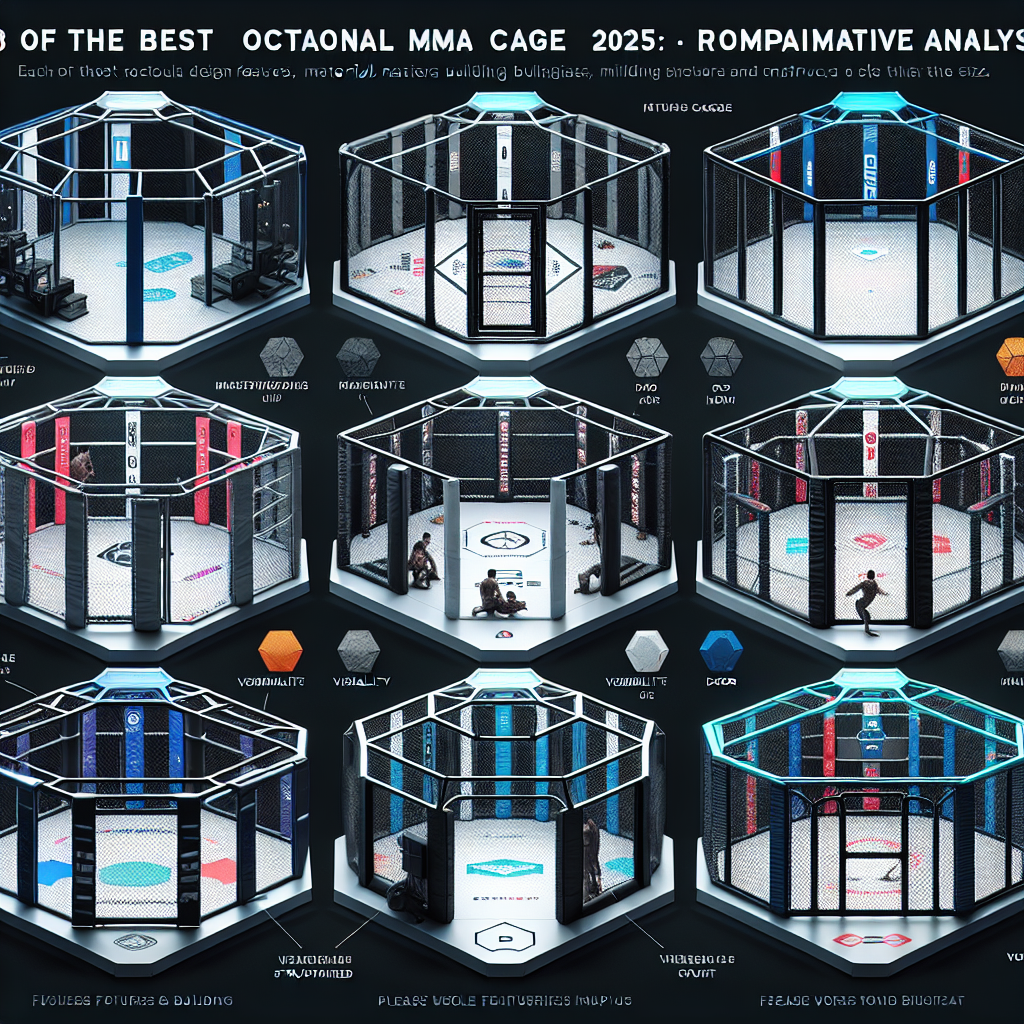 Top 8 des meilleures cages octogonales MMA en 2025 : Comparatif et avis